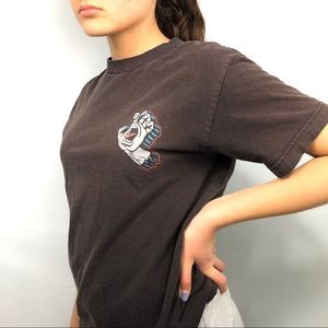 Santa Cruz Brown Graphic Tee